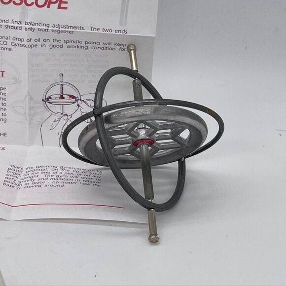 Tedco Gyroscope w Org Box Instructions - Picture 2 of 7